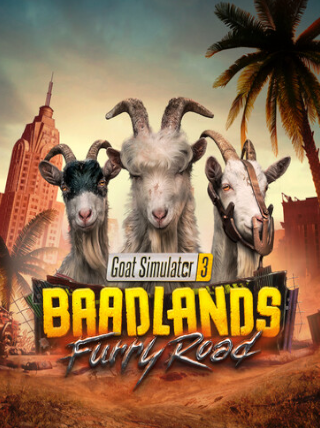 Goat Simulator 3: Baadlands: Furry Road (PC) - Steam Key - GLOBAL