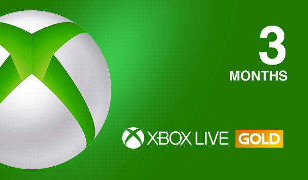Xbox Live GOLD Subscription Card 3 Months - Xbox Live Key - UNITED KINGDOM