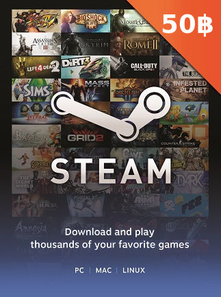 Steam Gift Card 340 THB - Steam Key - Thailand