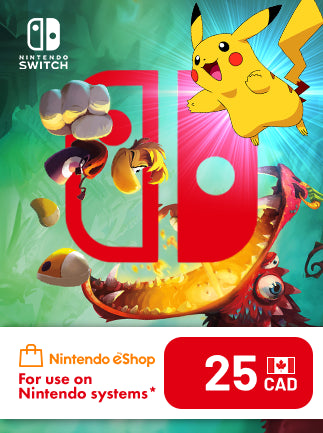 Nintendo eShop Card 25 CAD - Nintendo eShop Key - CANADA