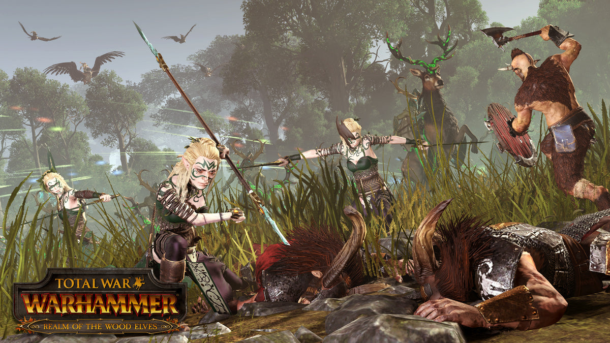 Total War: WARHAMMER - The Realm of the Wood Elves (PC) - Steam Key - EUROPE