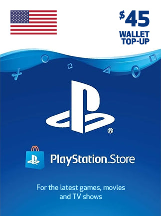 PlayStation Network Gift Card 45 USD - PSN Key - UNITED STATES
