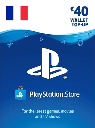 PlayStation Network Gift Card 40 EUR - PSN France
