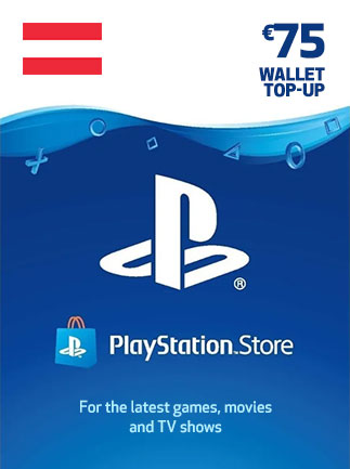 PlayStation Network Gift Card 75 EUR - PSN Austria