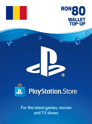 PlayStation Network Gift Card 80 RON - PSN Romania