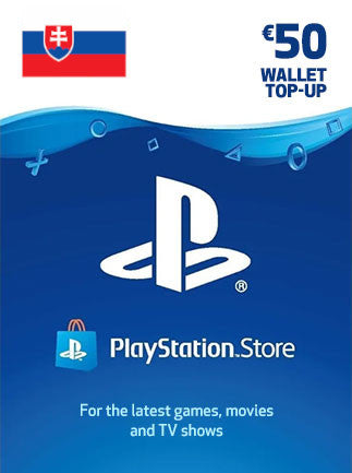 PlayStation Network Gift Card 50 EUR - PSN Slovakia