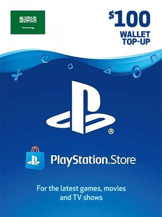 PlayStation Network Gift Card 100 USD - PSN Key - SAUDI ARABIA