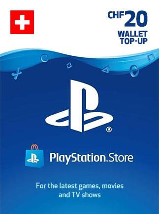 PlayStation Network Gift Card 20 CHF - PSN Switzerland