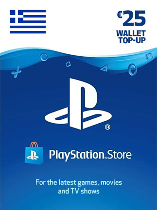 PlayStation Network Gift Card 25 EUR - PSN Key - GREECE