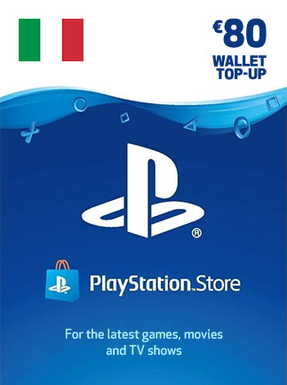 PlayStation Network Gift Card 80 EUR  - PSN Key  - ITALY