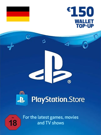 PlayStation Network Gift Card 150 EUR  - PSN Key  - GERMANY