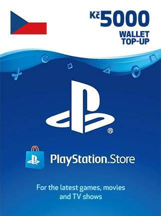 PlayStation Network Gift Card 5000 CZK  - PSN Key  - CZECH REPUBLIC