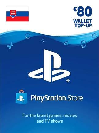 PlayStation Network Gift Card 80 EUR  - PSN Key  - SLOVAKIA