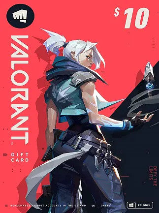VALORANT Gift Card 10 USD (PC) - Riot Key  - NORTH AMERICA
