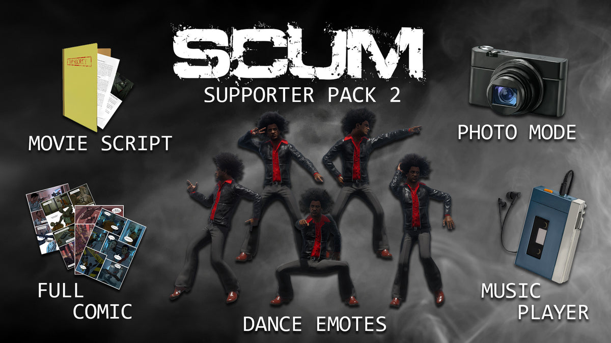 SCUM Supporter Pack 2 (PC) - Steam Key - ROW