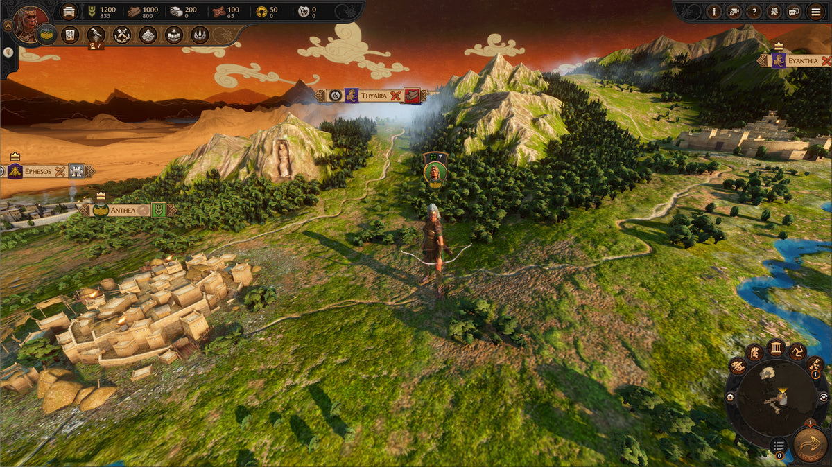 A Total War Saga: TROY - Amazons (PC) - Steam Key - GLOBAL