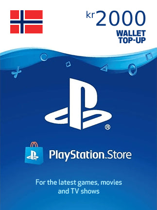 PlayStation Network Gift Card 2000 NOK - PSN Key - NORWAY