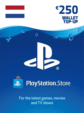 PlayStation Network Gift Card 250 EUR - PSN Key - NETHERLANDS