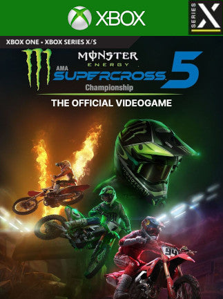 Monster Energy Supercross - The Official Videogame 5 (Xbox Series X/S) - Xbox Live Key - CANADA