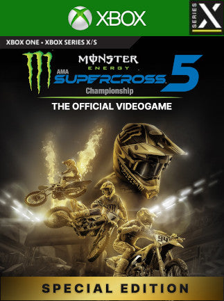 Monster Energy Supercross - The Official Videogame 5 | Special Edition (Xbox Series X/S) - Xbox Live Key - CANADA