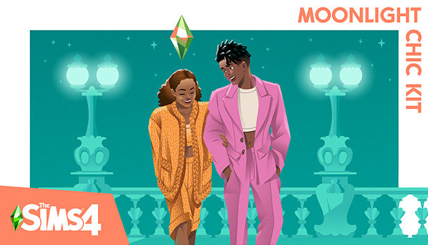 The Sims 4 Moonlight Chic Kit (PC) - Steam Key - GLOBAL