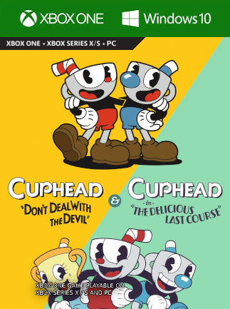 Cuphead & The Delicious Last Course Bundle (Xbox One, Windows 10) - Xbox Live Key - CANADA