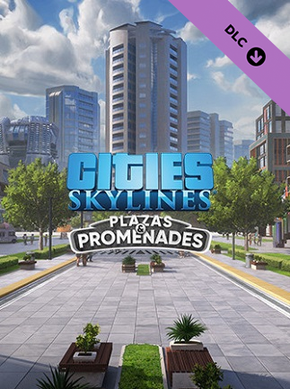 Cities: Skylines - Plazas & Promenades (PC) - Steam Key - GLOBAL