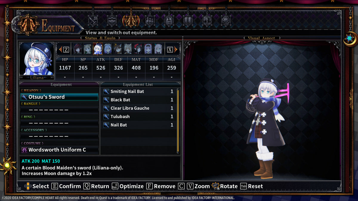 Death end re;Quest 2 - Blood Skelter Set (PC) - Steam Key - EUROPE