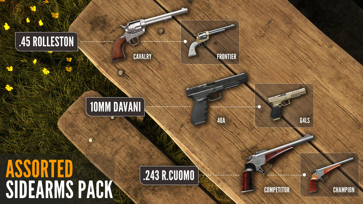 TheHunter: Call of the Wild - Assorted Sidearms Pack (PC) - Steam Key - GLOBAL