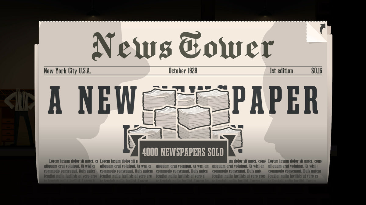 News Tower (PC) - Steam Key - GLOBAL