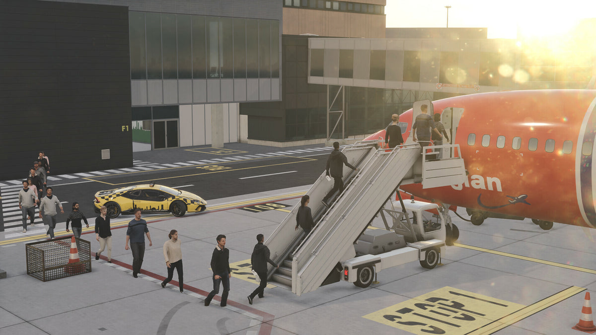 AirportSim - Bologna Airport (PC) - Steam Key - EUROPE