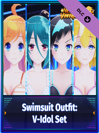 Neptunia Virtual Stars - Swimsuit Outfit: V-Idol Set (PC) - Steam Key - GLOBAL