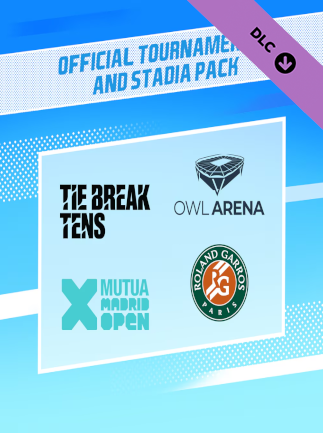 Tennis World Tour 2: Official Tournaments and Stadia Pack (PC) - Steam Key - GLOBAL