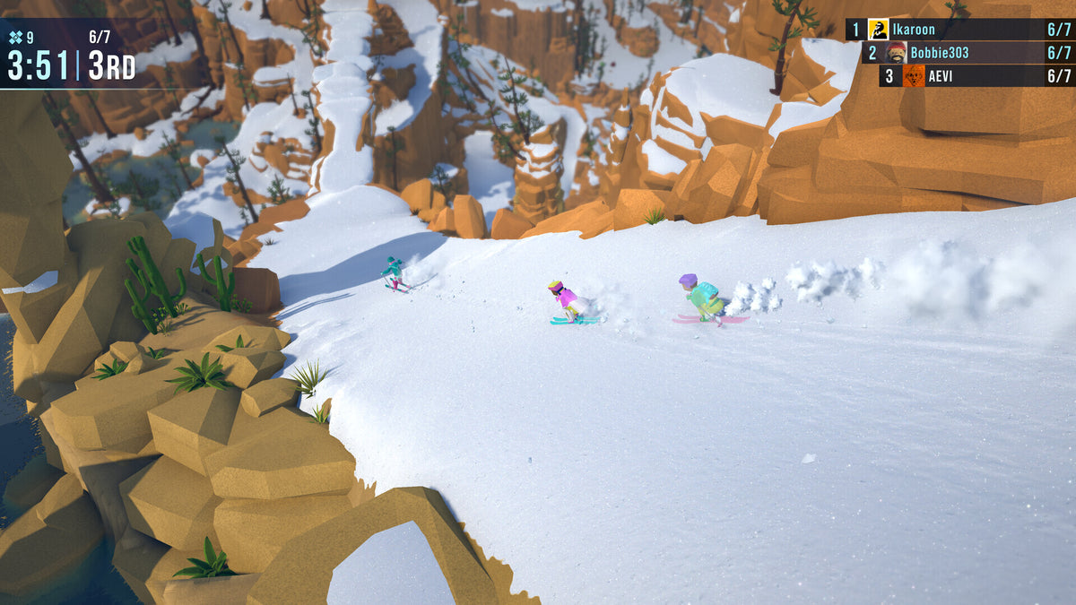 Lonely Mountains: Snow Riders (PC) - Steam Key - GLOBAL