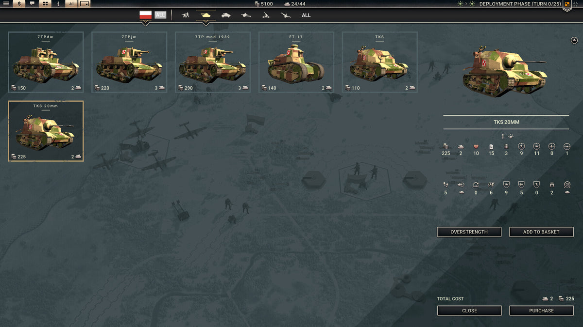 Panzer Corps 2: War Stories - Fall of Poland (PC) - Steam Key - GLOBAL