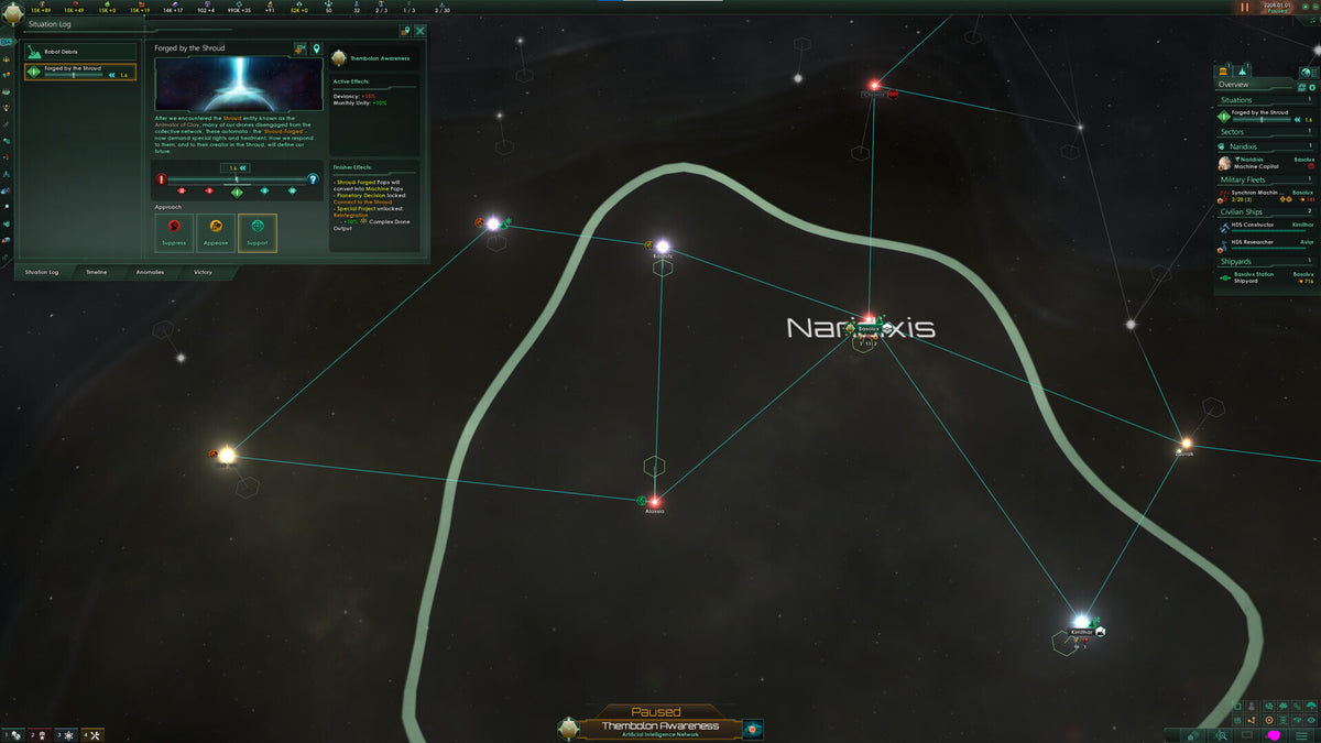 Stellaris: Shadows of the Shroud (PC) - Steam Key - GLOBAL