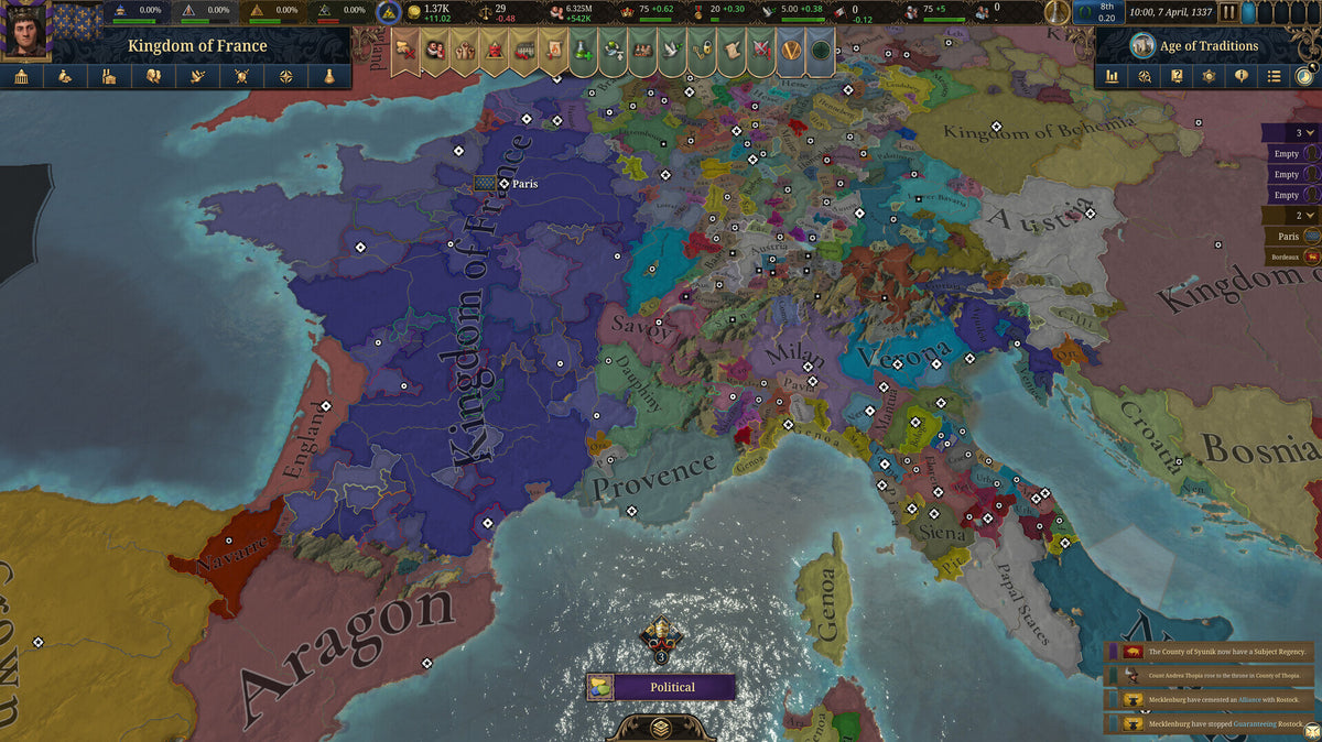 Europa Universalis V (PC) - Steam Key - GLOBAL