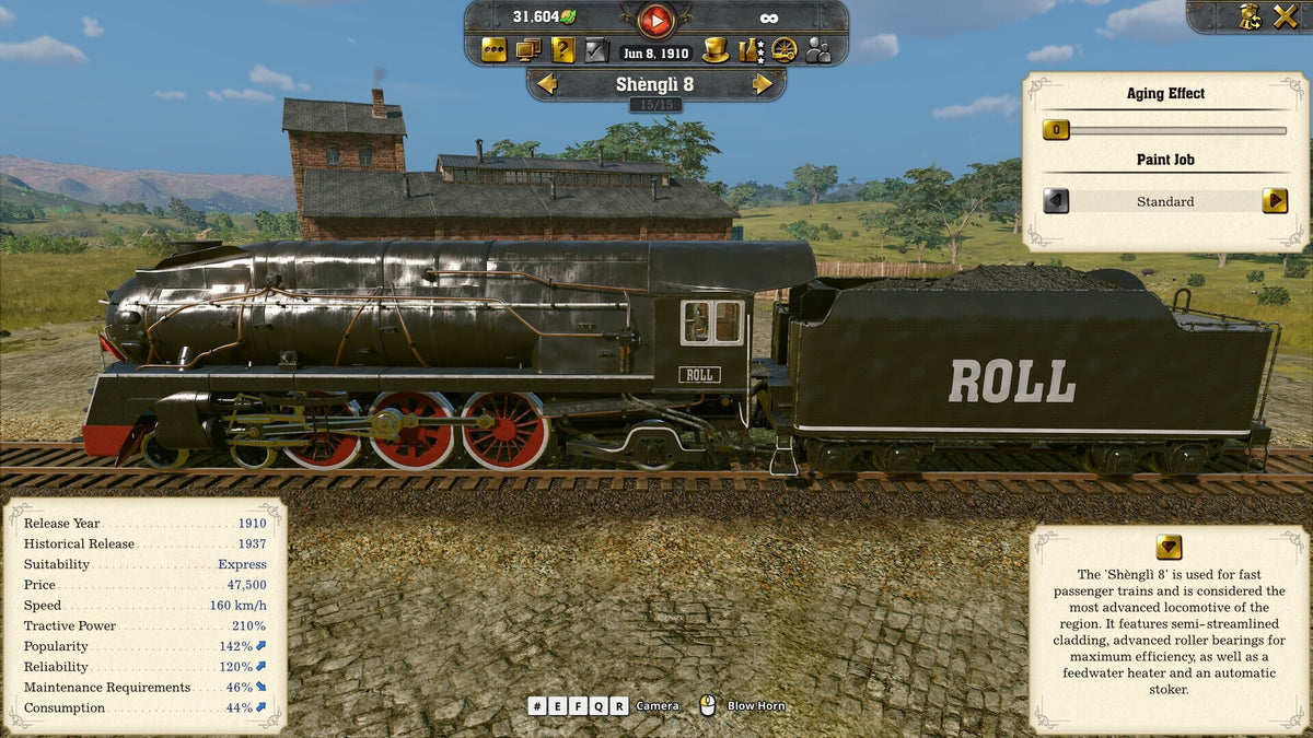 Railway Empire 2 - Steel Dragons (PC) - Steam Key  - EUROPE