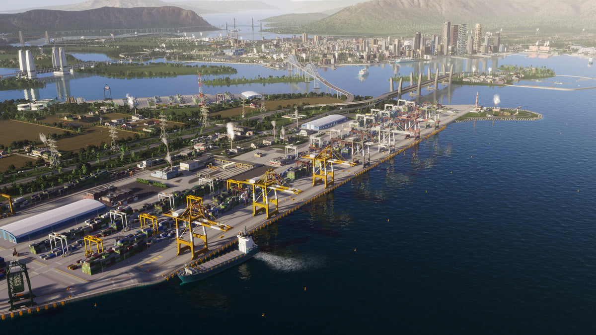 Cities: Skylines II - Bridges & Ports (PC) - Steam Key  - EU