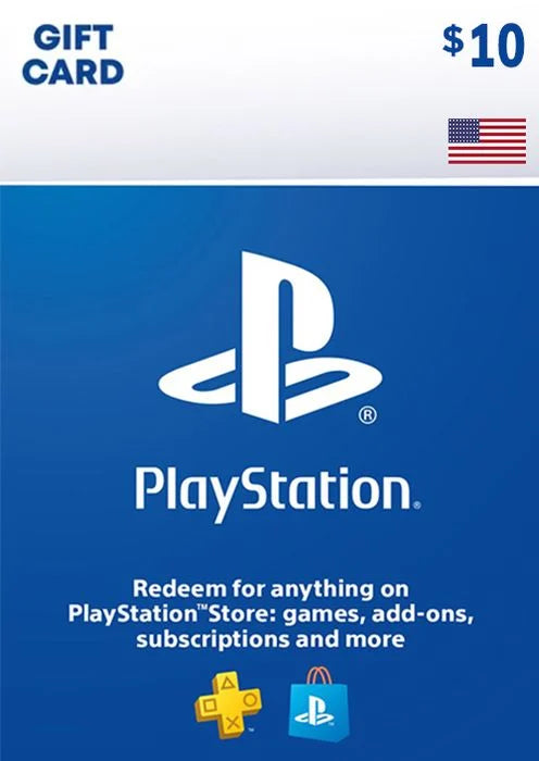PlayStation Network Gift Card 10 USD - PSN United States