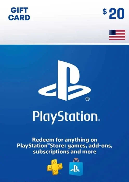 PlayStation Network Gift Card 20 USD - PSN United States