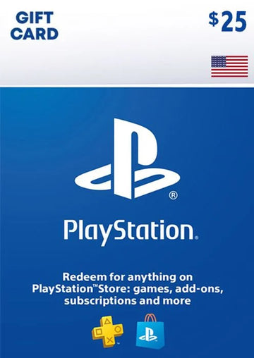 PlayStation Network Gift Card 25 USD - PSN United States