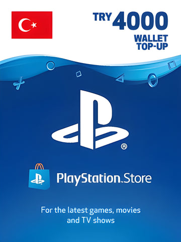 PlayStation Network Gift Card 4000 TRY - PSN Key - TURKEY