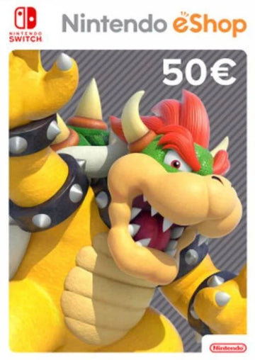 Nintendo eShop Gift Card 50 EUR - Nintendo Key - Europe