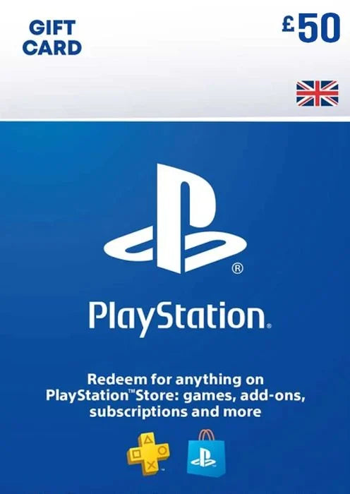 PlayStation Network Gift Card 50 GBP - PSN United Kingdom