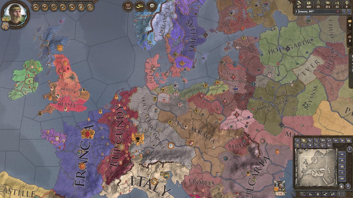 Crusader Kings II - Sunset Invasion Steam Key GLOBAL