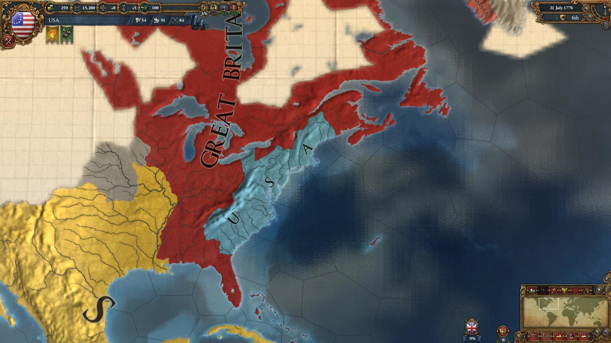Europa Universalis IV: American Dream Steam Key - EUROPE
