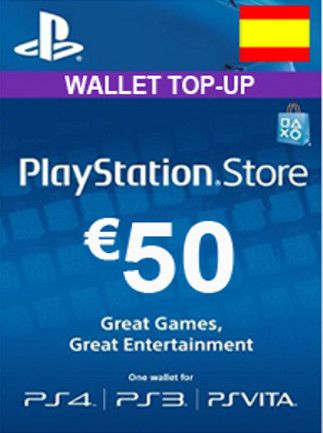 PlayStation Network Gift Card 50 EUR - PSN Spain