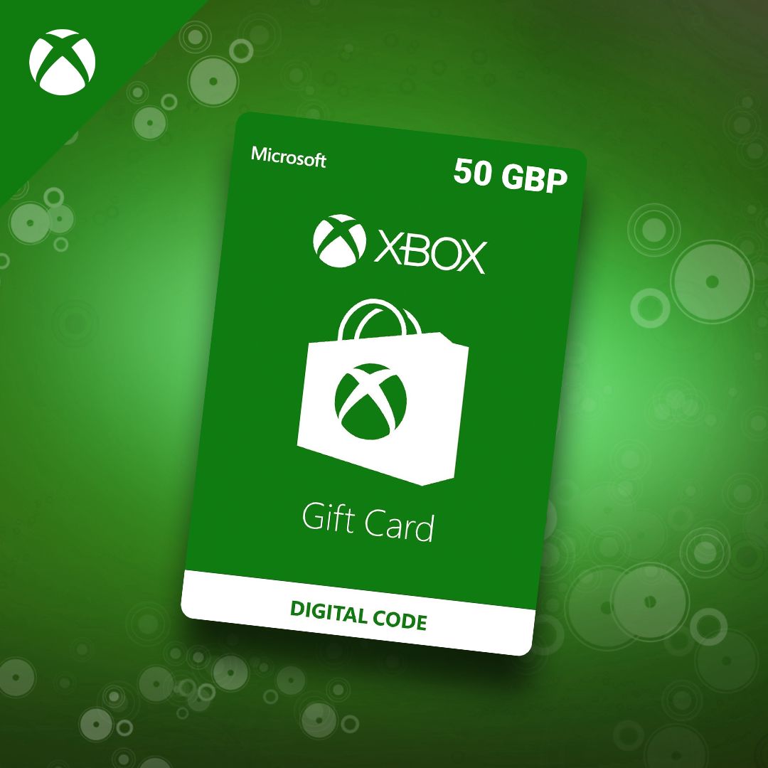 Xbox Live Gift Card 50 GBP - United Kingdom
