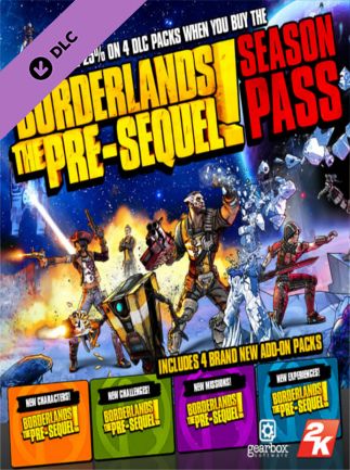 Borderlands: The Pre-Sequel Season Pass Steam Key GLOBAL